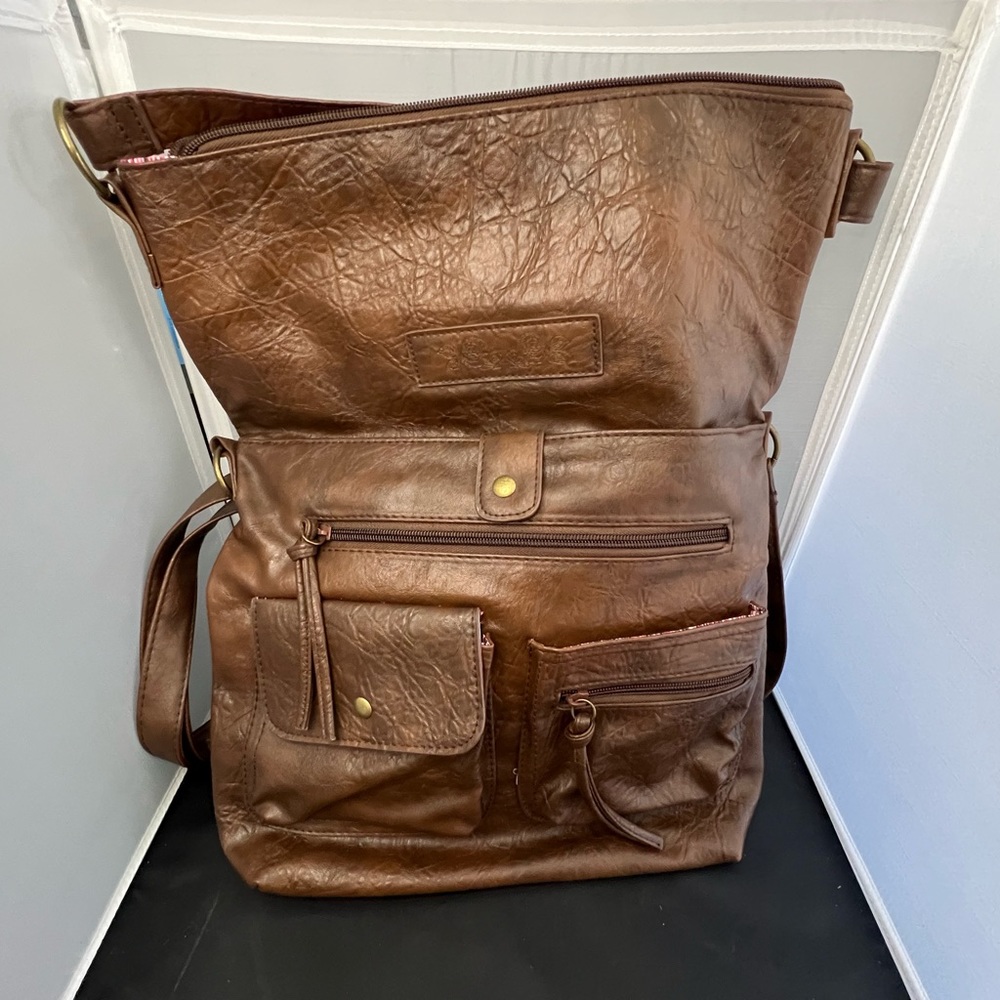 Large Leather Women’s Backpack